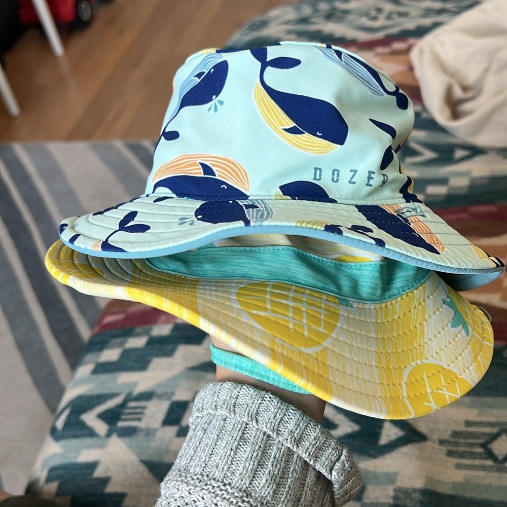 Two Sun/ Water Hats 12/24 & 18/24